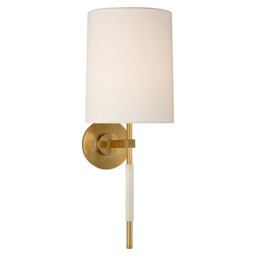 Clout Tail Sconce, Soft Brass~P77580355