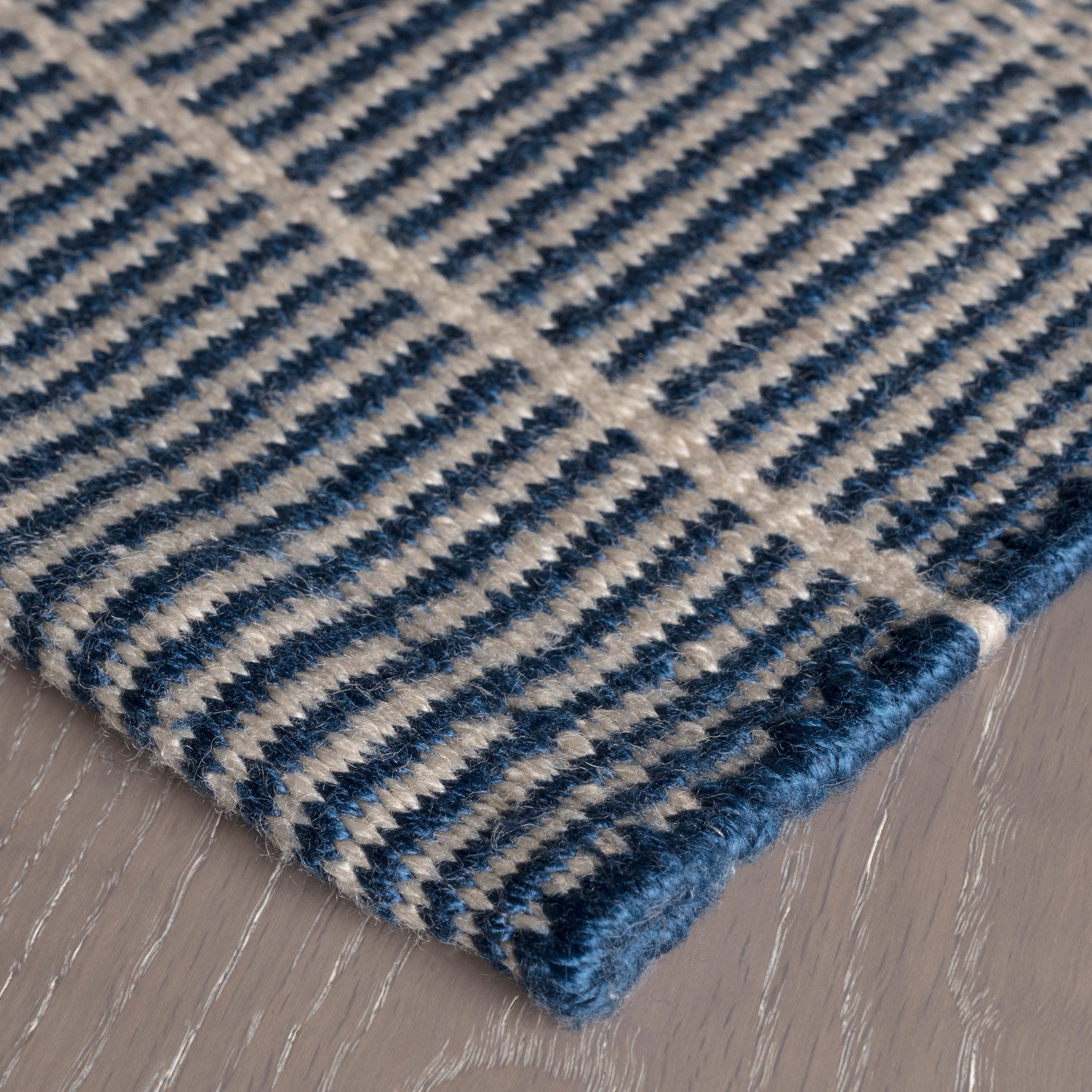 Samson Black Handwoven Indoor/Outdoor Rug