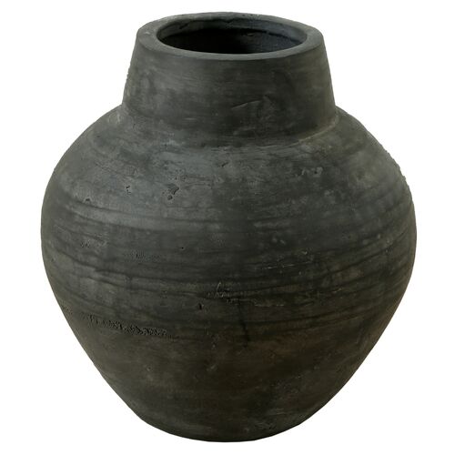 Bret Vase, Earthy Gray~P77652845