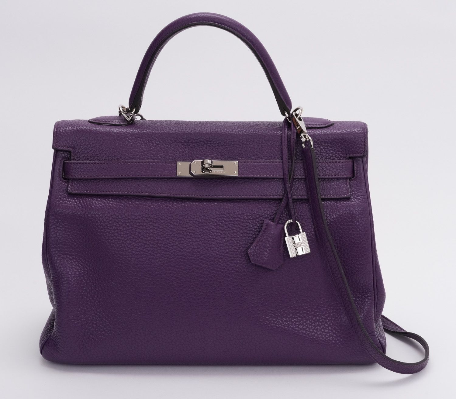 Hermès Kelly 35 Retourne Ultraviolet Bag~P77666284