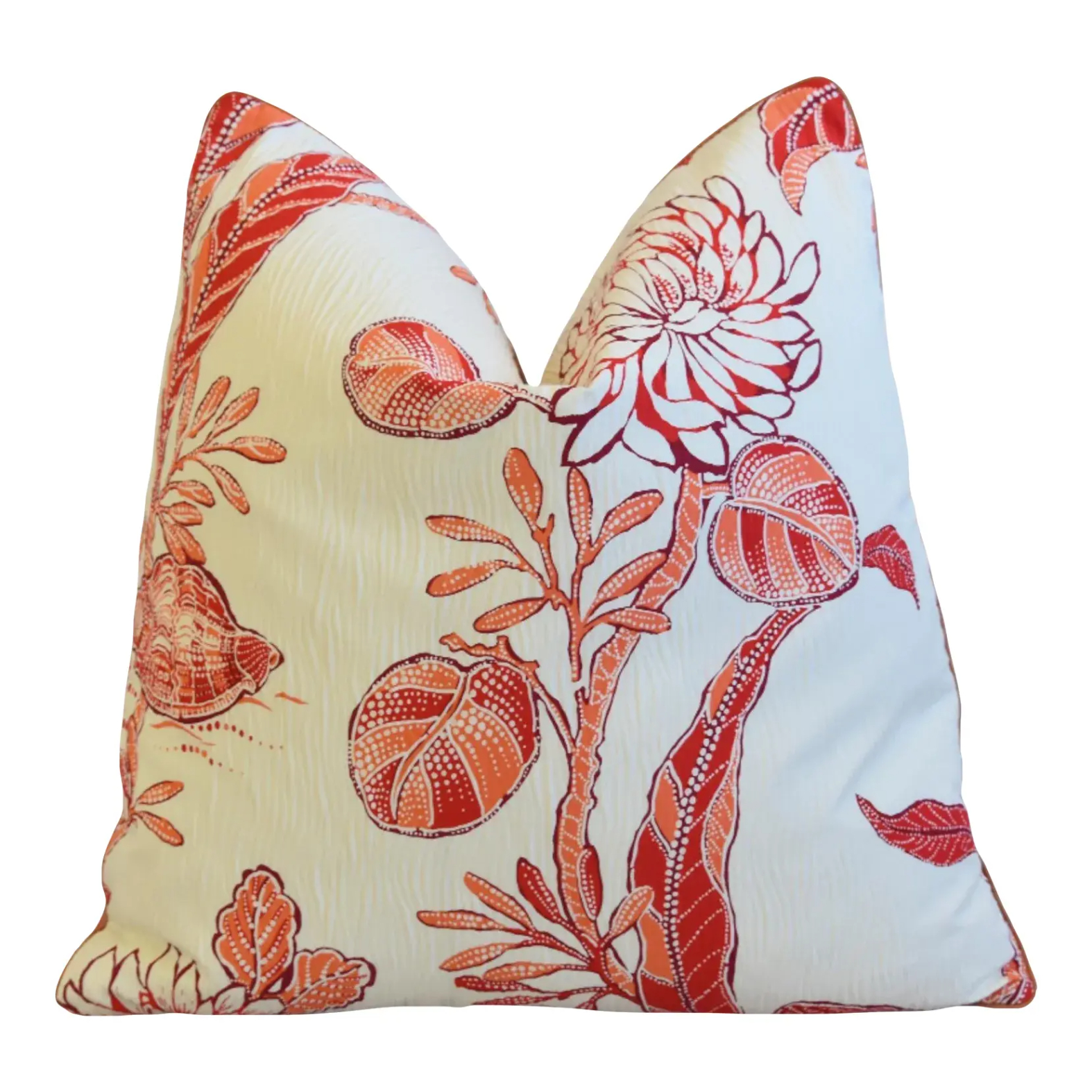 French Lelievre Nautical Sea Life Pillow French Lelievre Nautical Sea Life Pillow~P77756122