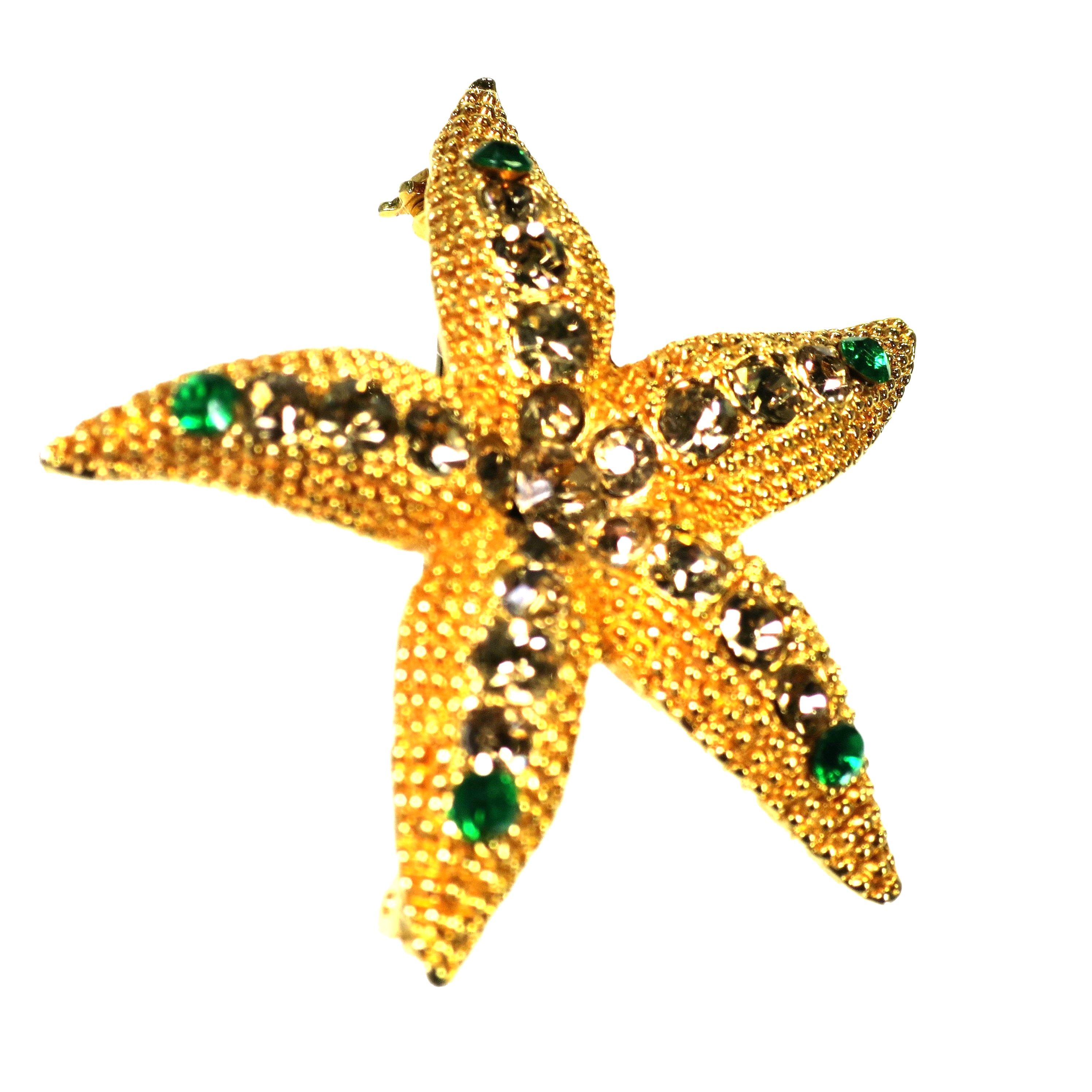 1960s Designer Starfish Brooch Set~P77690298