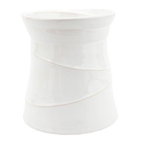 Luna Utensil Holder, White