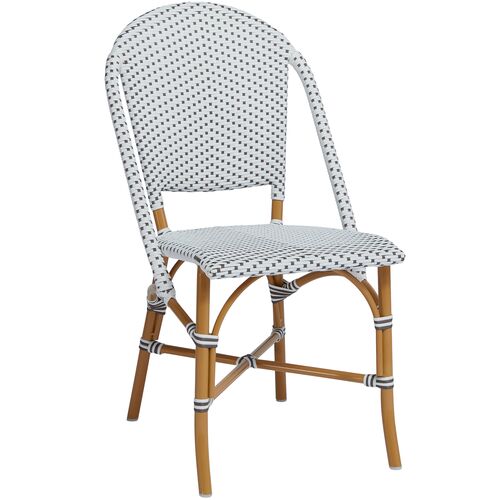 Sofie Outdoor Chair, Ecru/White