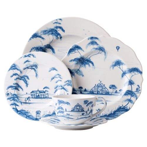 S/5 Country Estate Place Setting, Delft Blue~P77431158