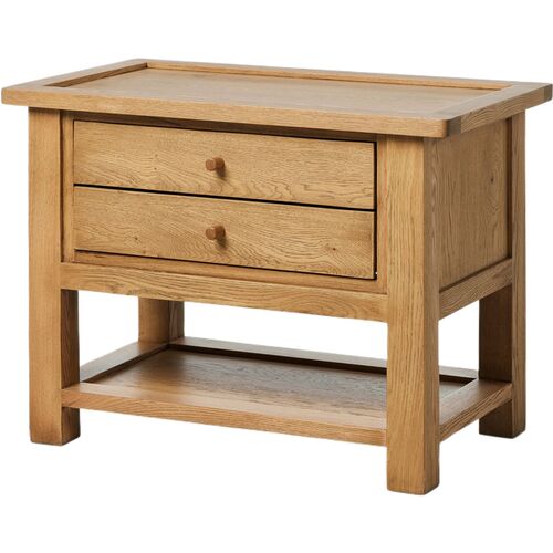 Lana Nightstand, Natural Light Oak