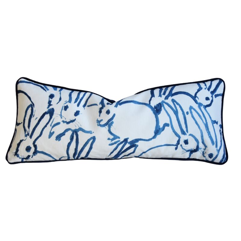 Groundworks Slonem Bunny Hutch Pillow