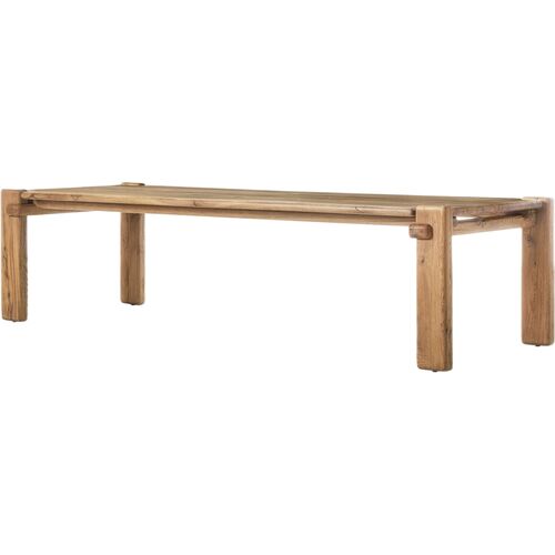 Louise Dining Table, Natural Reclaimed French Oak