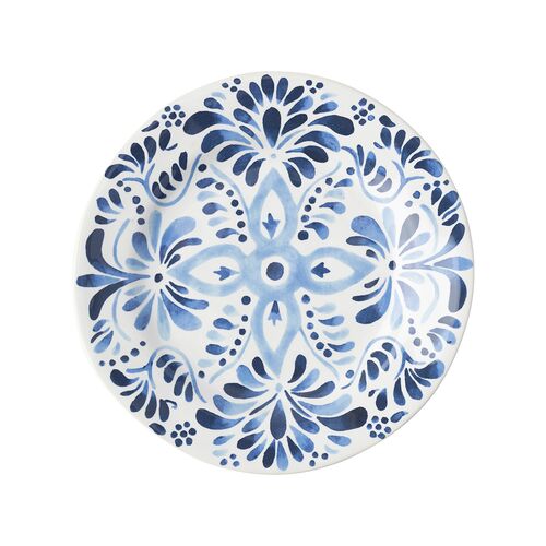 Iberian Dessert/Salad Plate, Indigo