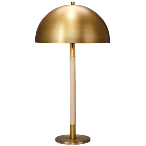 Merlin Table Lamp, Brass