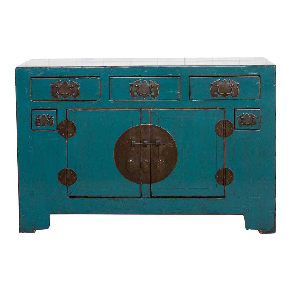Persian Blue Tianjin Dresser Cabinet~P77687831
