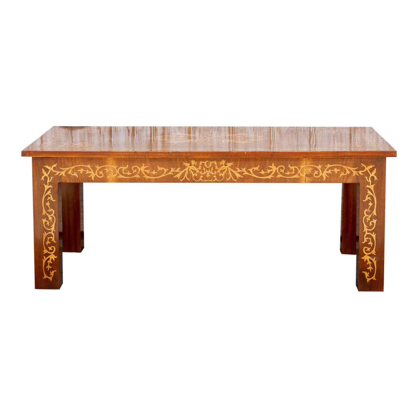 Dutch Colonial Marquetry Coffee Table~P77620500