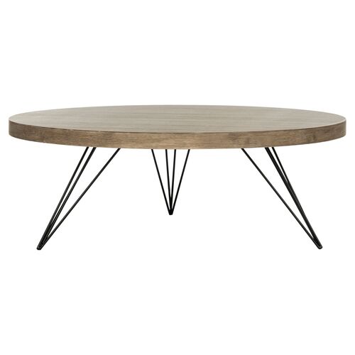 Maglie Coffee Table, Natural/Black~P60366344