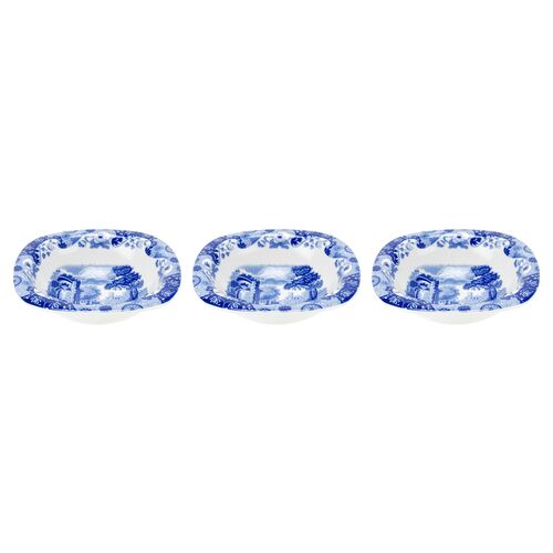 Blue Italian Dip Dishes, Set of 3~P43082032