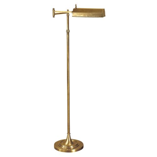 Dorchester Floor Lamp, Antiqued Brass~P77113826