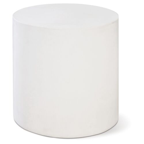 Bill Concrete Side Table, Pearl~P77341774