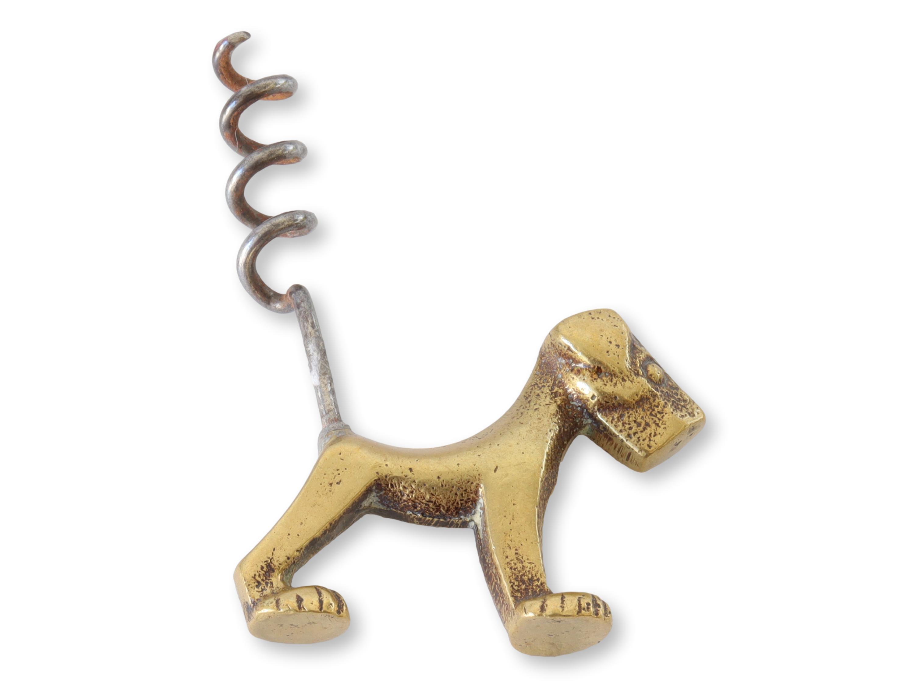 1930s Art Deco Scottie Dog Corkscrew~P77672128