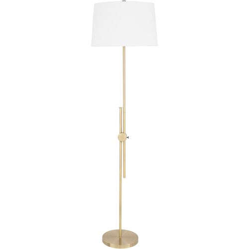 Jacy Floor Lamp, Brass~P77628478