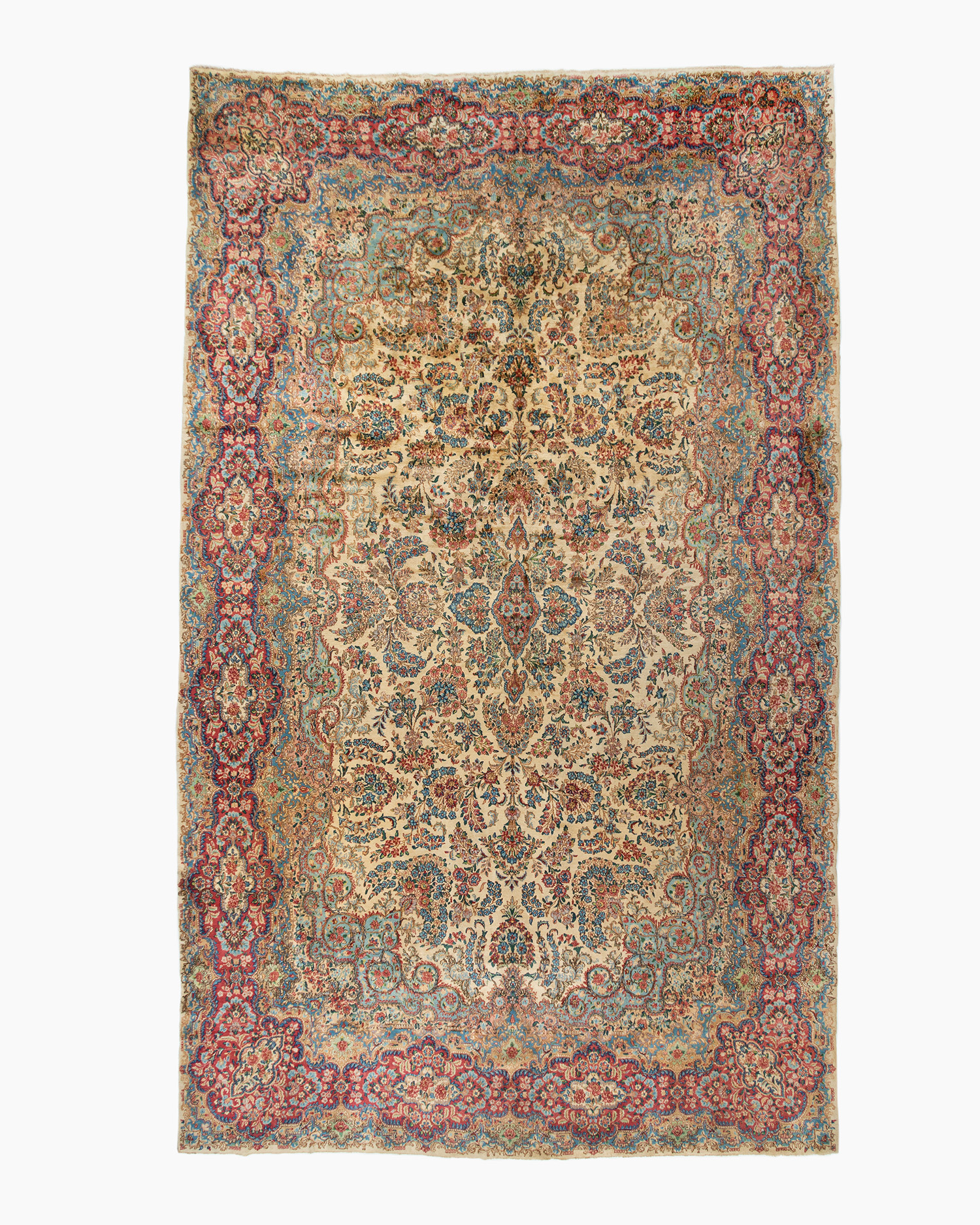 Antique Persian Kerman Rug 11'8 X 19'2~P77663545