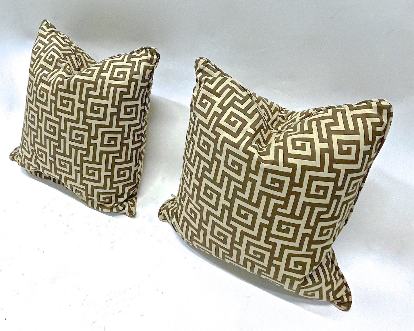 designer pillow windsor smith pillow geometric pillow Greek Key