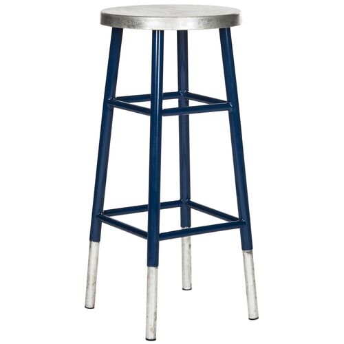 Bar Stools with Silver Legs