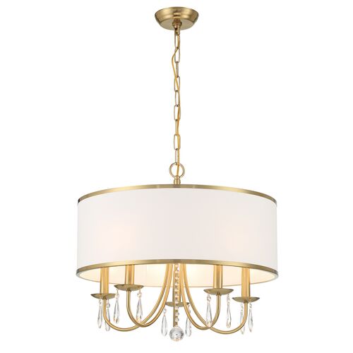 Adalynn 5-Light Chandelier, Vibrant Gold