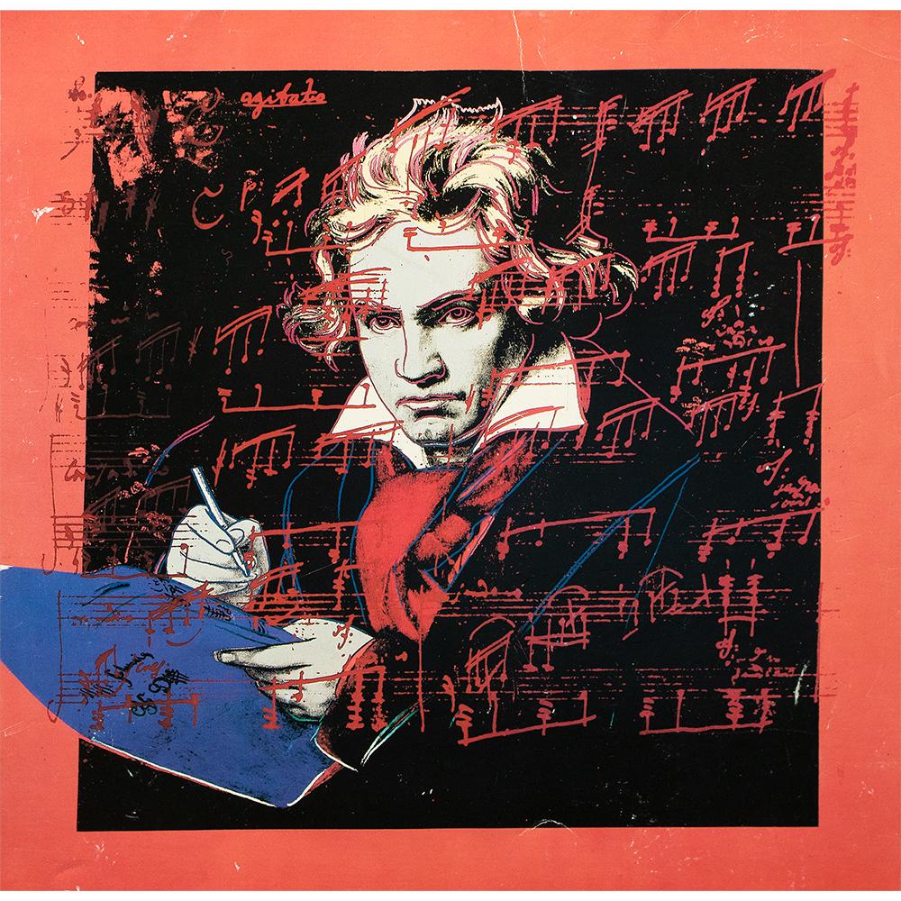 1990 Andy Warhol, "Beethoven, 1987"~P77668933