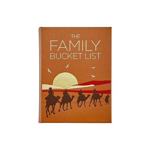 Family Bucket List Leatherbound Book Family Bucket List Leatherbound Book