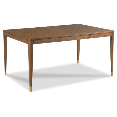 Mid Century Dining Table with Leaf
