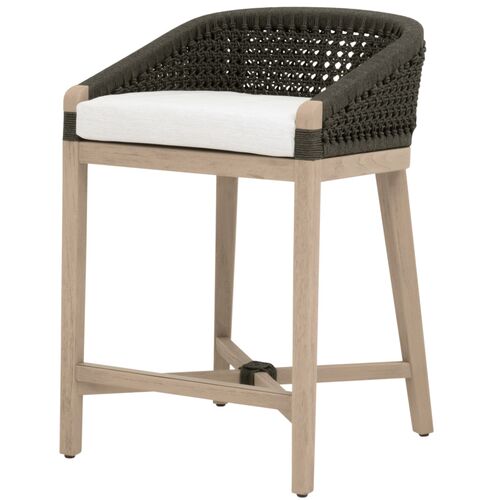 Monterey Outdoor Rope Back Counter Stool Monterey Outdoor Rope Back Counter Stool