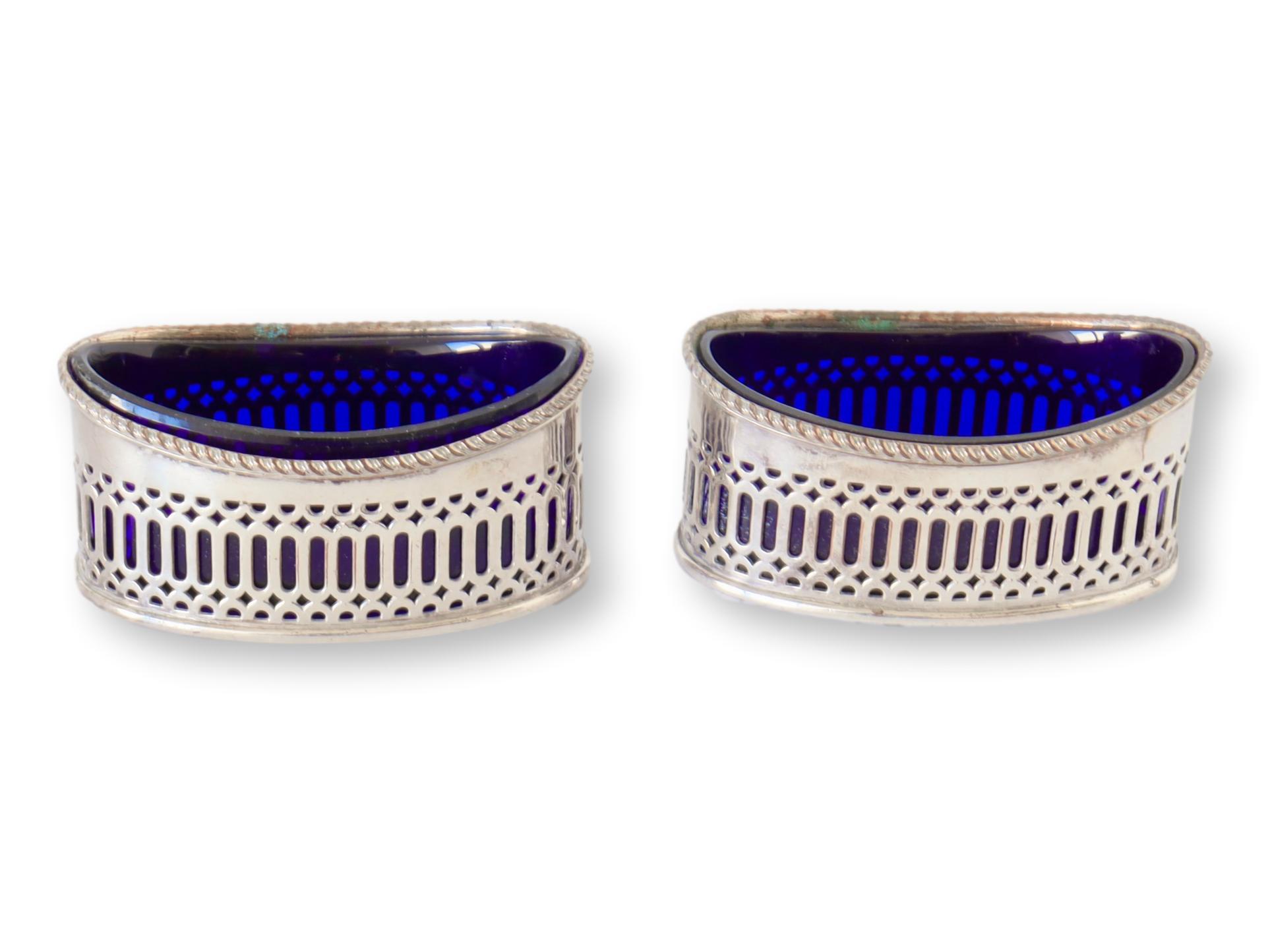 English Sheffield Master Salt Cellars~P77696092
