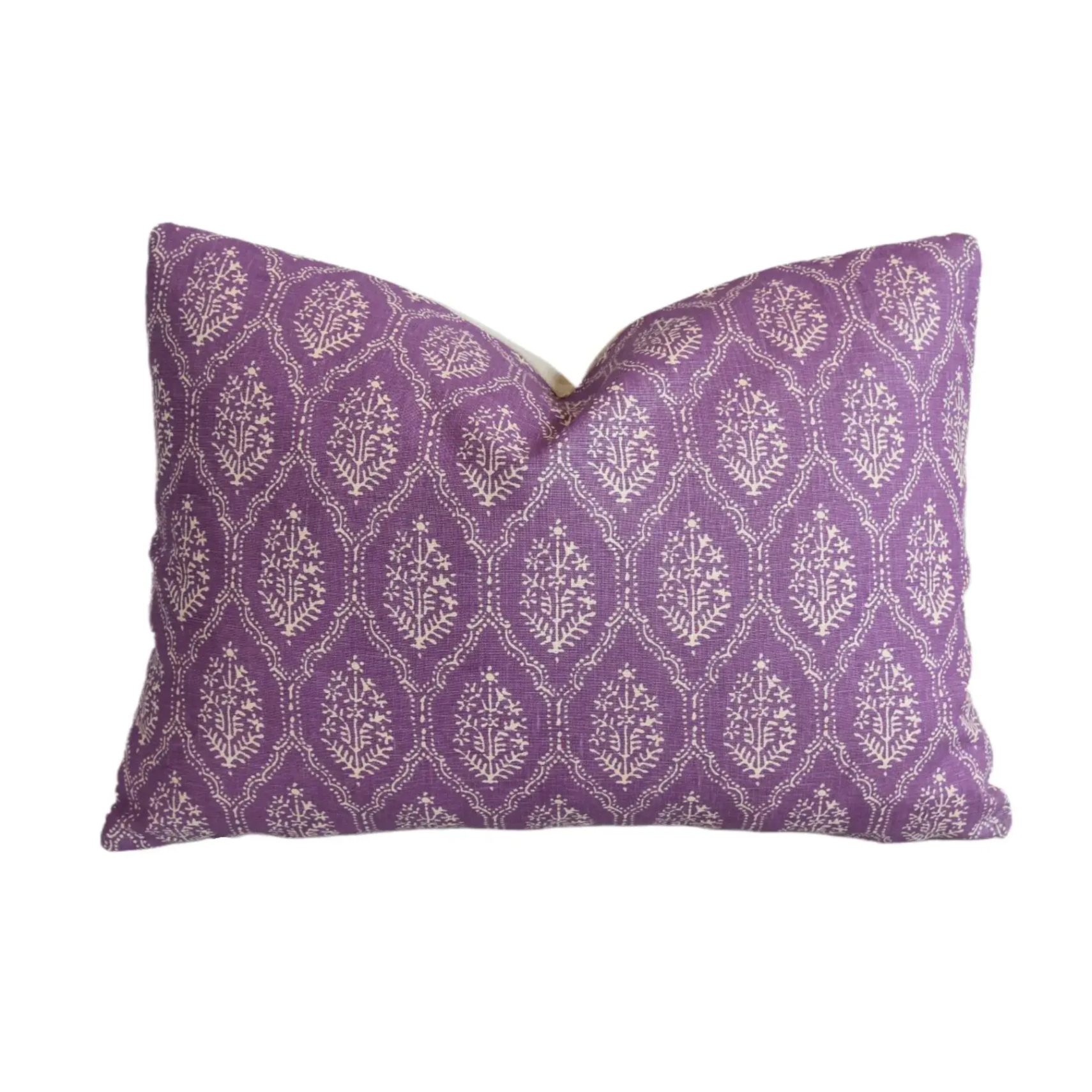 Peter Dunham Amethyst Floral Pillow~P77718990