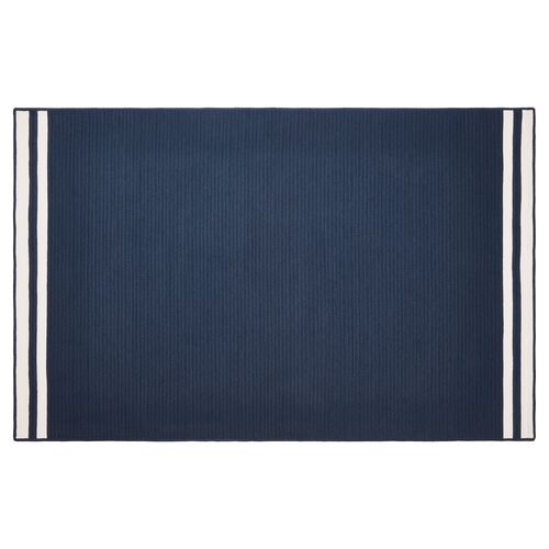 Northport Outdoor Rug, Navy/White~P77449777