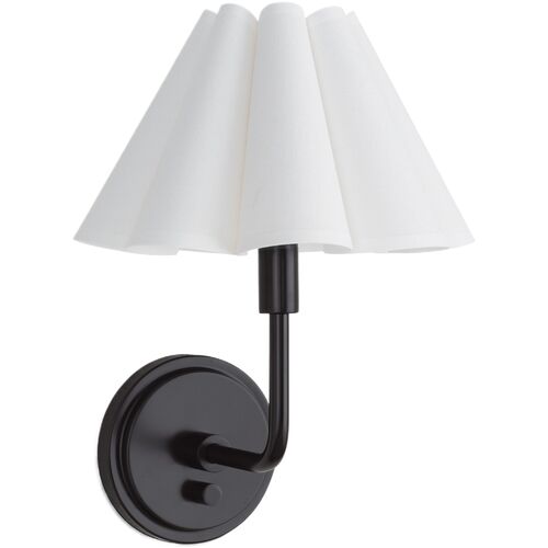 Polly Scallop Shade Single Wall Sconce