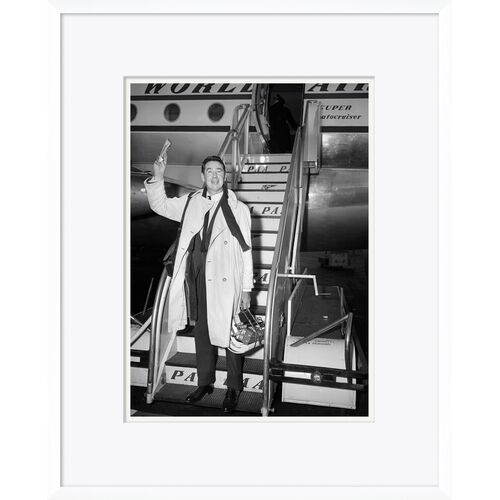 "Slim Arrives," Slim Aarons, January 1, 1955