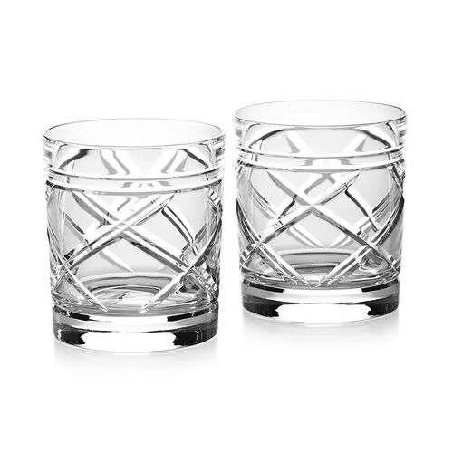 Ralph Lauren Brogan Double Old Fashioned Glasses Ralph Lauren Brogan Double Old Fashioned Glasses