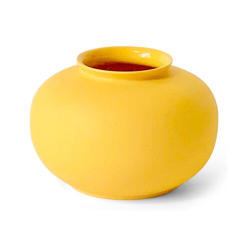 3" Apple Bud Vase, Butter~P77564355
