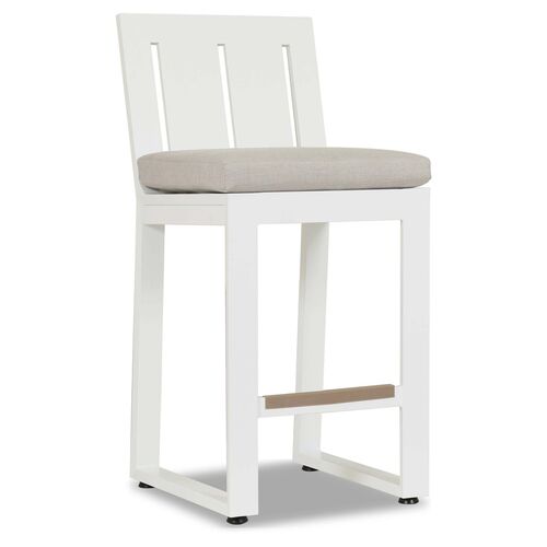 Harlyn Outdoor Counter Stool, Frost~P77567511