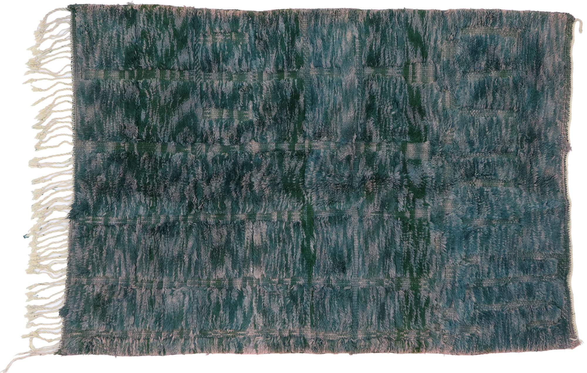 Earthy Abstract Moroccan Rug, 5'7 x 7'9~P77672081