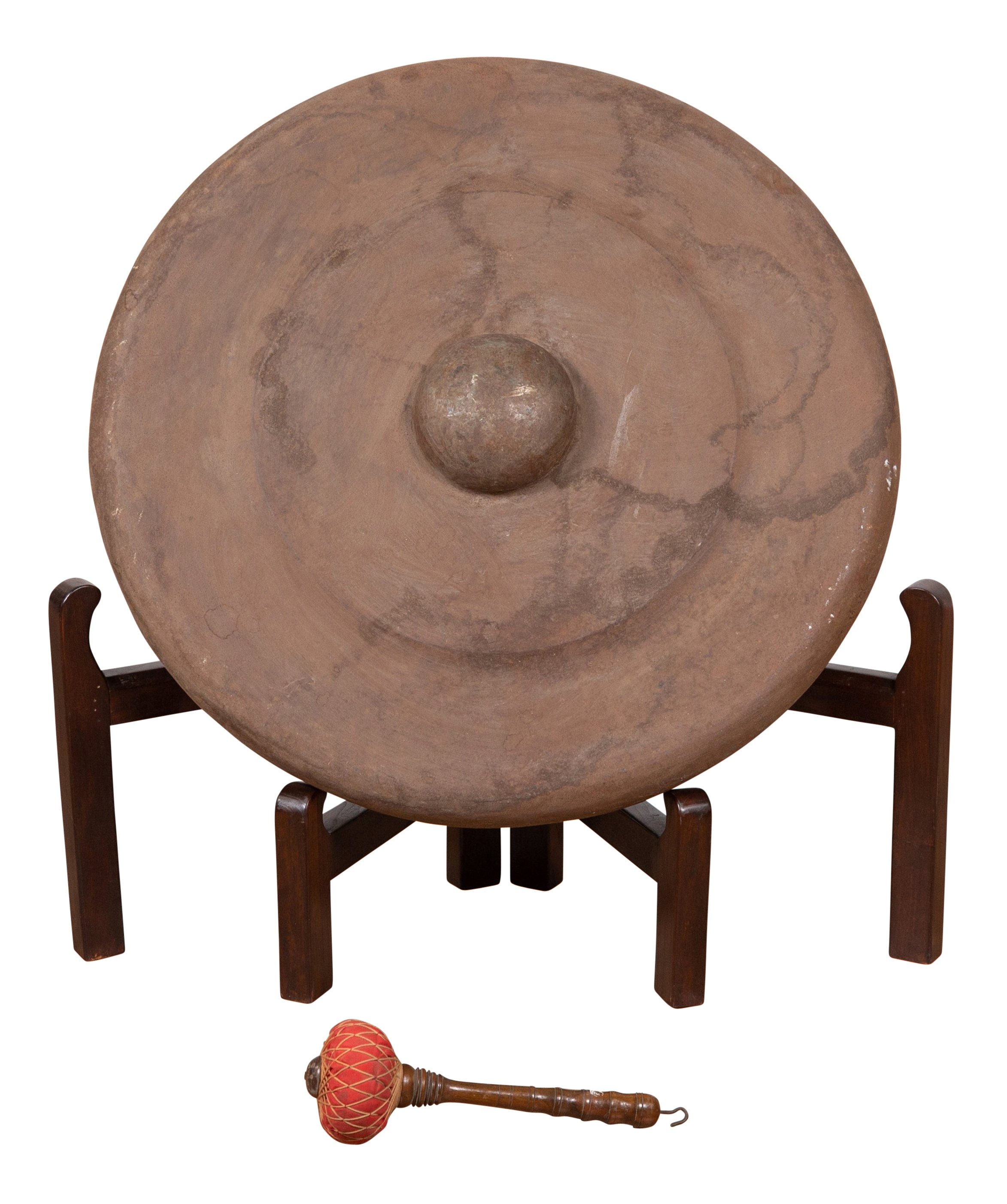 Antique Burmese Bronze Temple Gong~P77555788