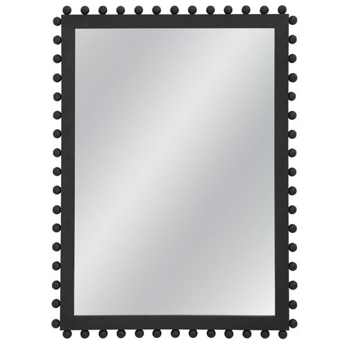 Dover Wall Mirror, Matte Black