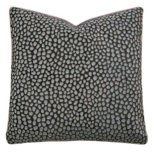 Edyn Velvet Pillow, Emerald Spot Edyn Velvet Pillow, Emerald Spot