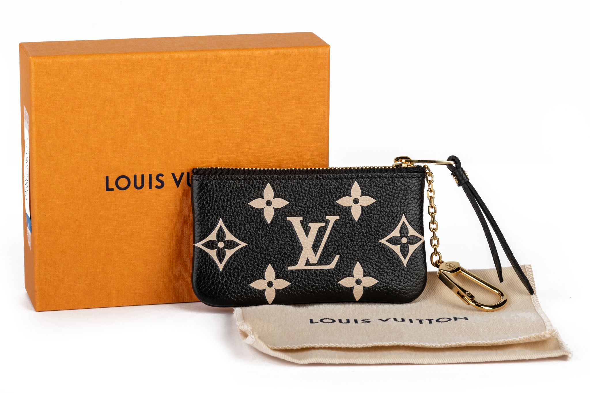 Louis Vuitton key pouch review!! Empreinte Leather Monogram 