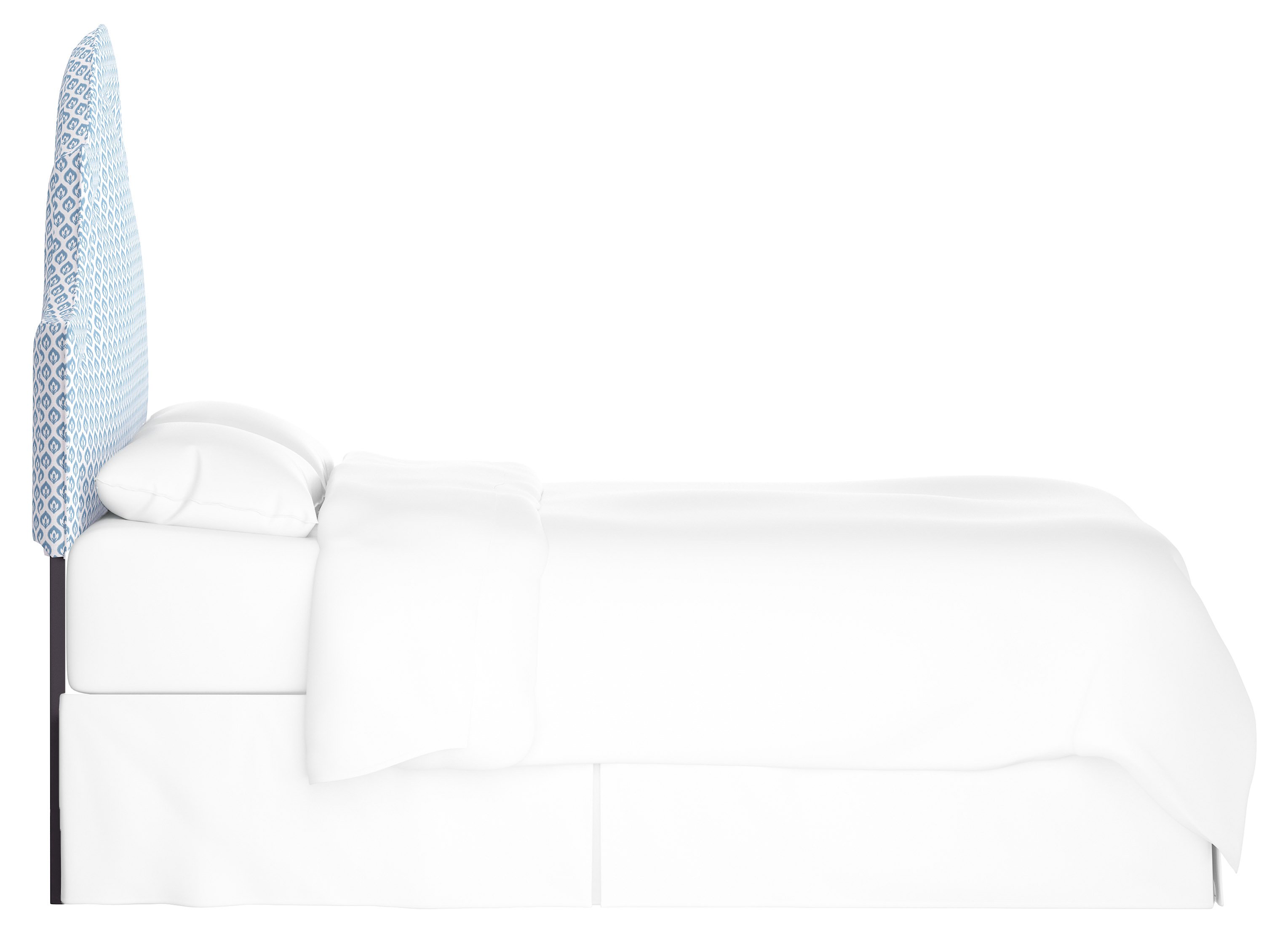 Kennedy Arched Floral Headboard - Petal Design