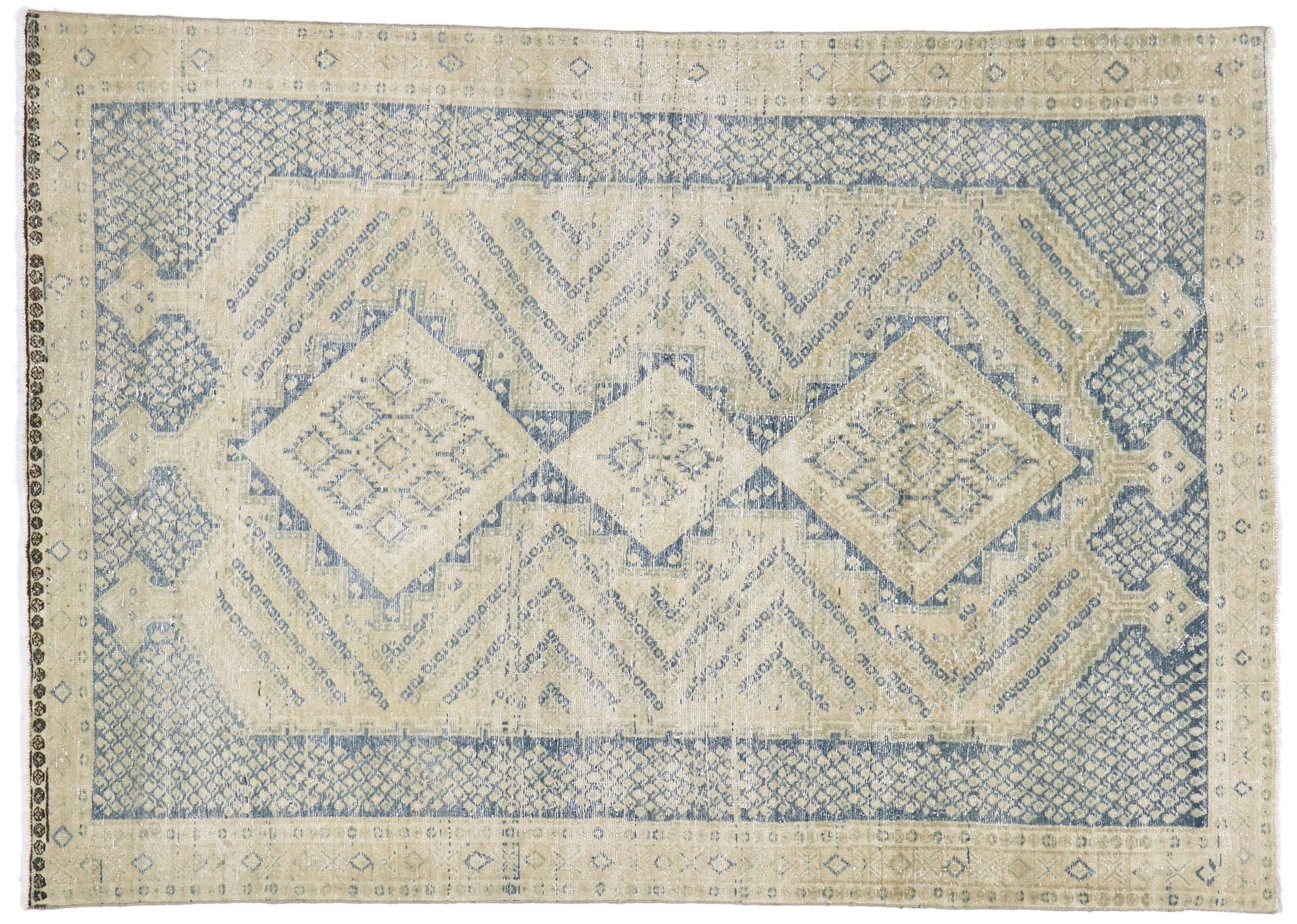 Antique Persian Malayer Rug. 4'02 x 5'11~P77622381