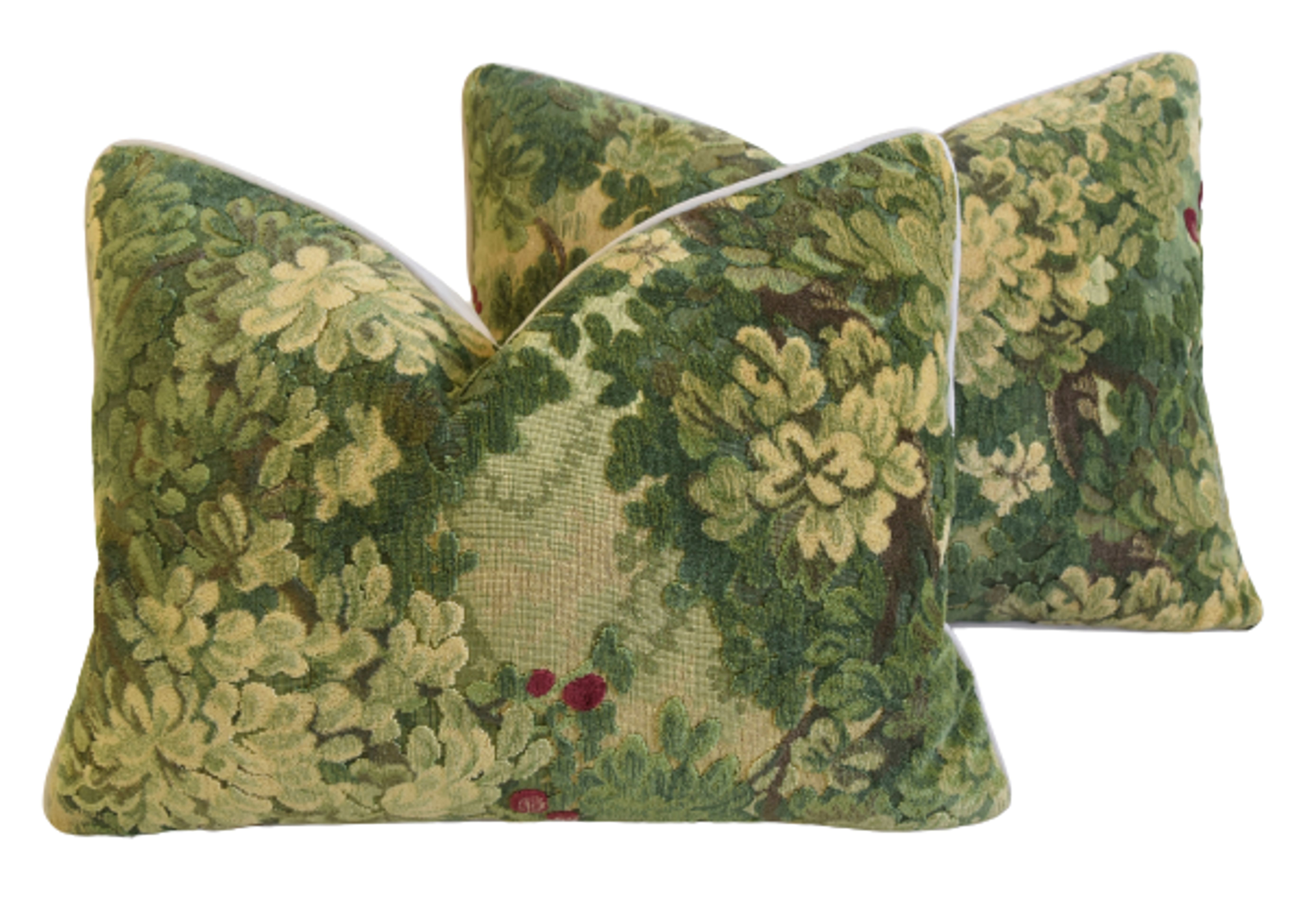 Scalamandré Velvet Marly Pillows, Pair~P77655703