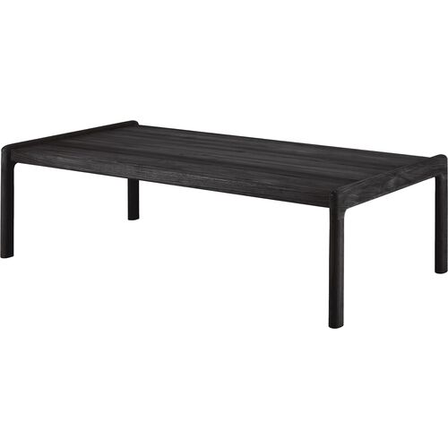 Jack Outdoor Coffee Table, Black Teak~P111123683