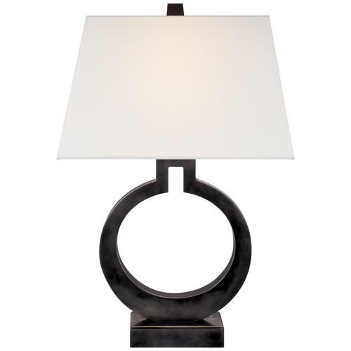 Ring Table Lamp, Bronze~P75917678