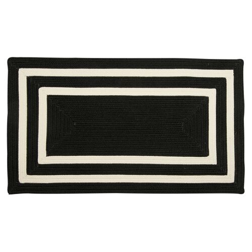Alzbeta Outdoor Rug, Black