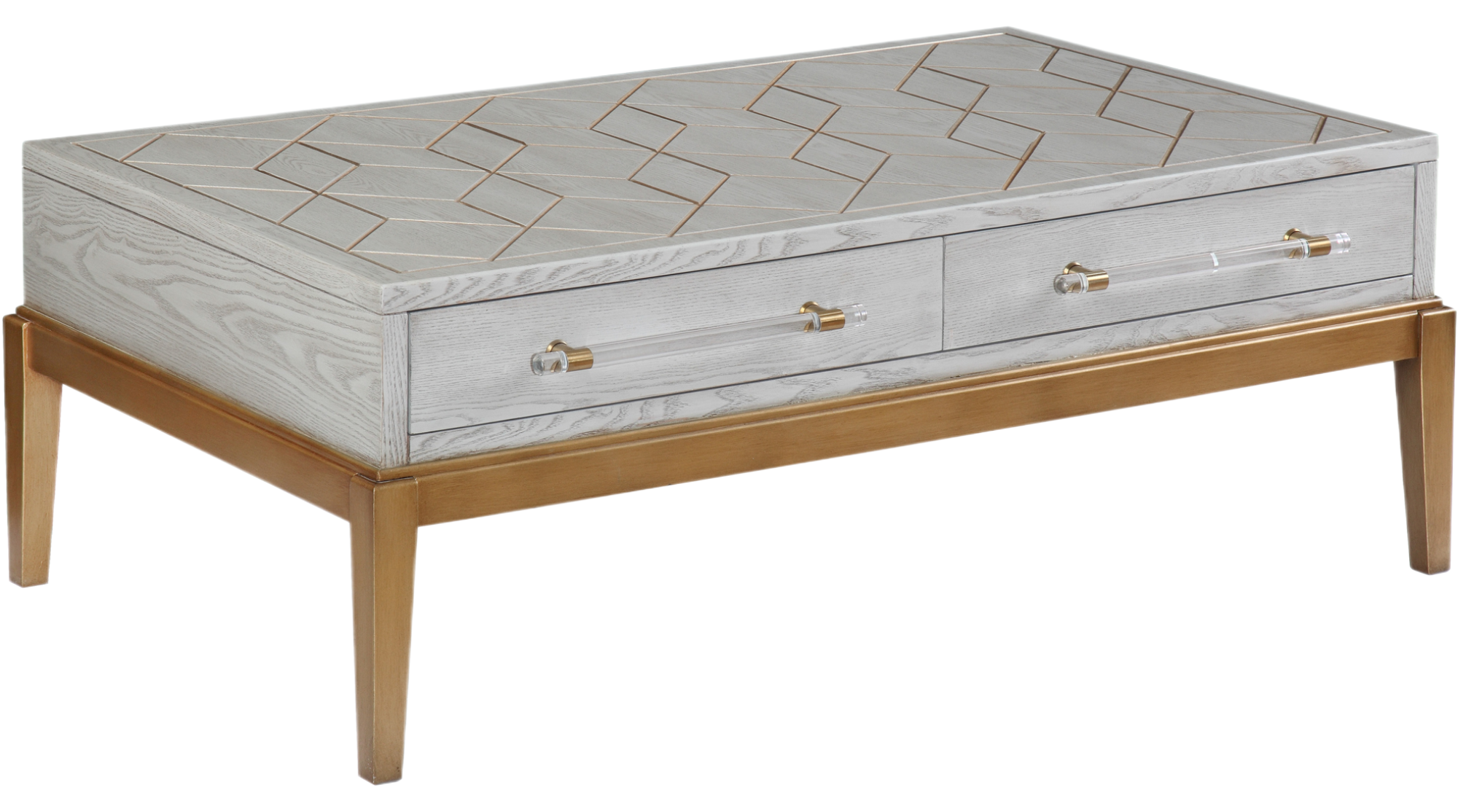 Orla 2-Drawer Rectangular Cocktail Table